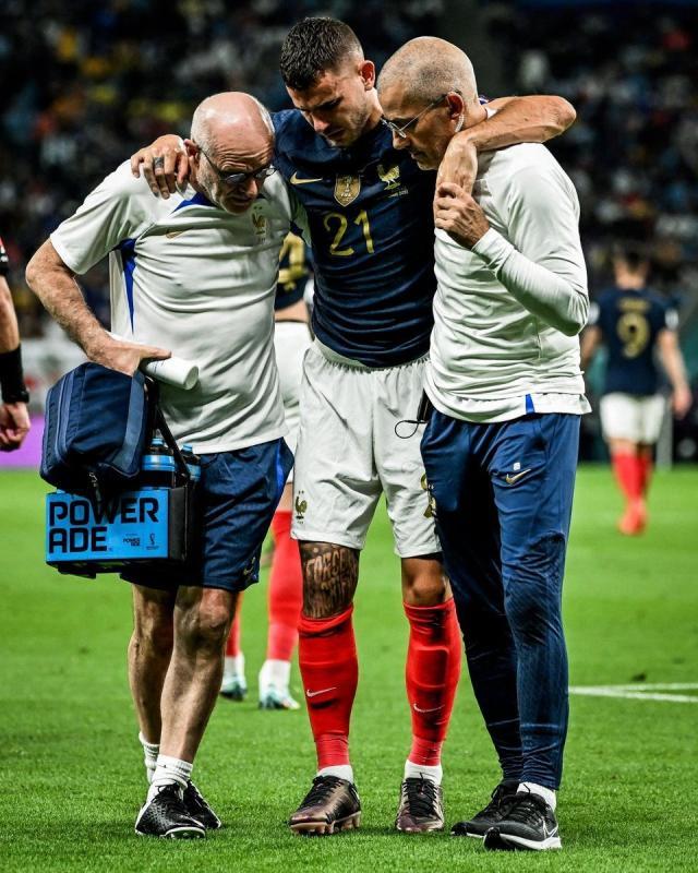 九游体育下载-德尚：卢卡斯似乎伤势严重 这将是姆巴佩的世界杯