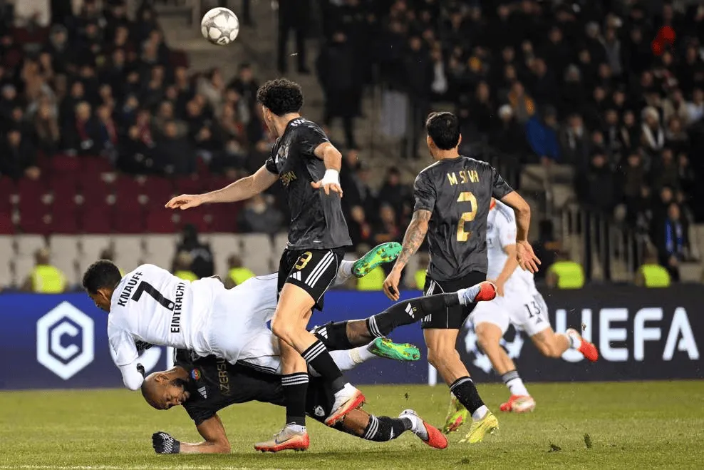 九游体育下载-首轮后再未取胜，法兰克福队史首次连续6场欧战不胜